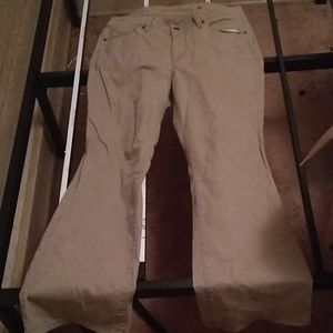 Khaki jeans
